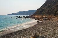 Nudist beach at Pissouri