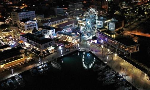 PHOTOS + VIDEO: The bright, sparkly setting at the Old Port marks the start of Christmas in Limassol!