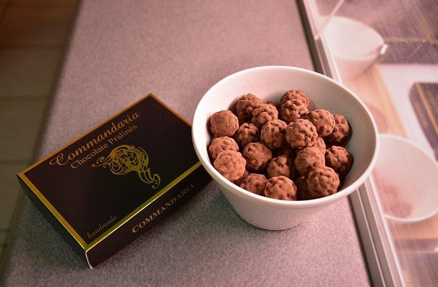NEW: The amazing commandaria pralines, a fresh idea by a Limassol winery!