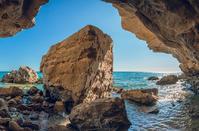 Sea caves in Limassol