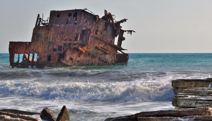 PHOTOS: The landscape at the Akrotiri shipwreck area is now more clean and idyllic than ever!