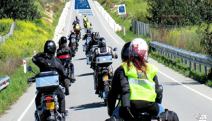 Hundreds of motorcyclists are flooding the streets for a good cause