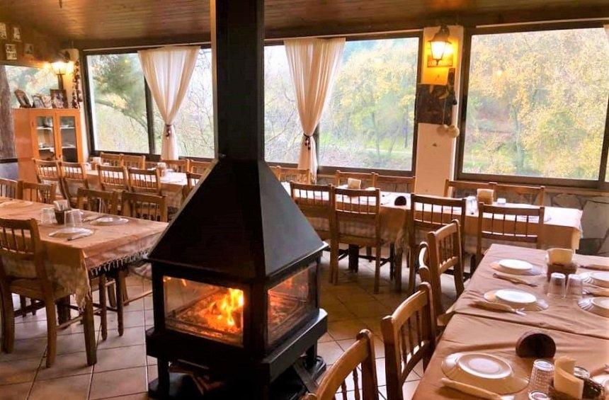 Maramenos tavern: Homemade dining 'nestled' in the forest!