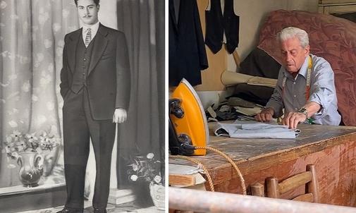 Filippos Odysseos is one of the last tailors of another era!