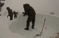 VIDEO: These are the crazy guys who built an igloo to stay in on Troodos!