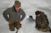 VIDEO: These are the crazy guys who built an igloo to stay in on Troodos!