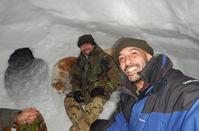 VIDEO: These are the crazy guys who built an igloo to stay in on Troodos!