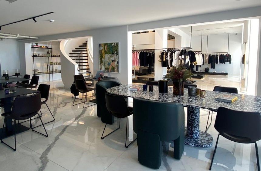 OPENING: An elegant Limassol boutique has created its own fashionable dining space!