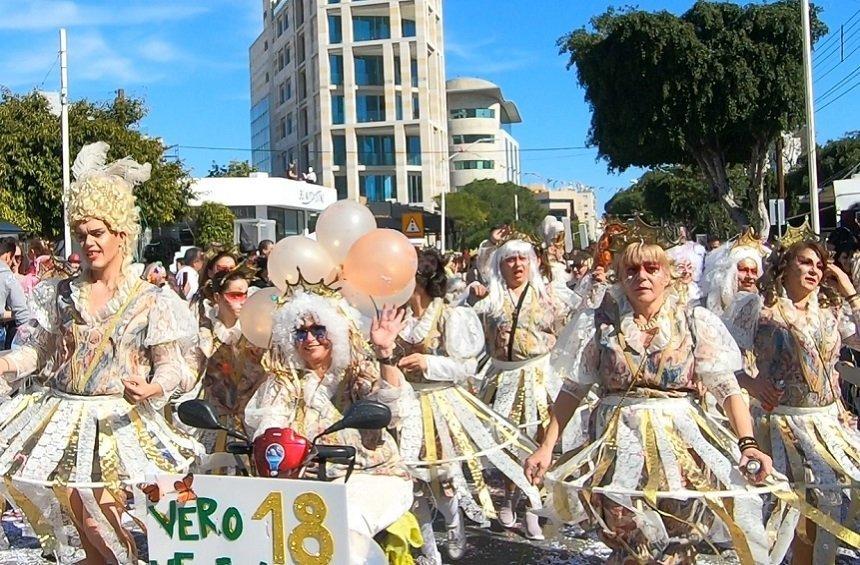 The Grand Parade of the 2020 Limassol Carnival