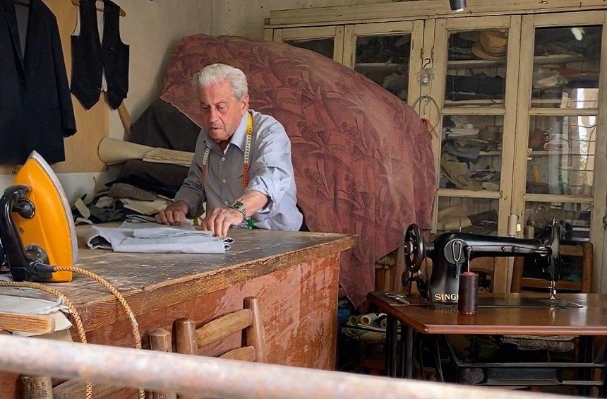 Filippos Odysseos is one of the last tailors of another era!