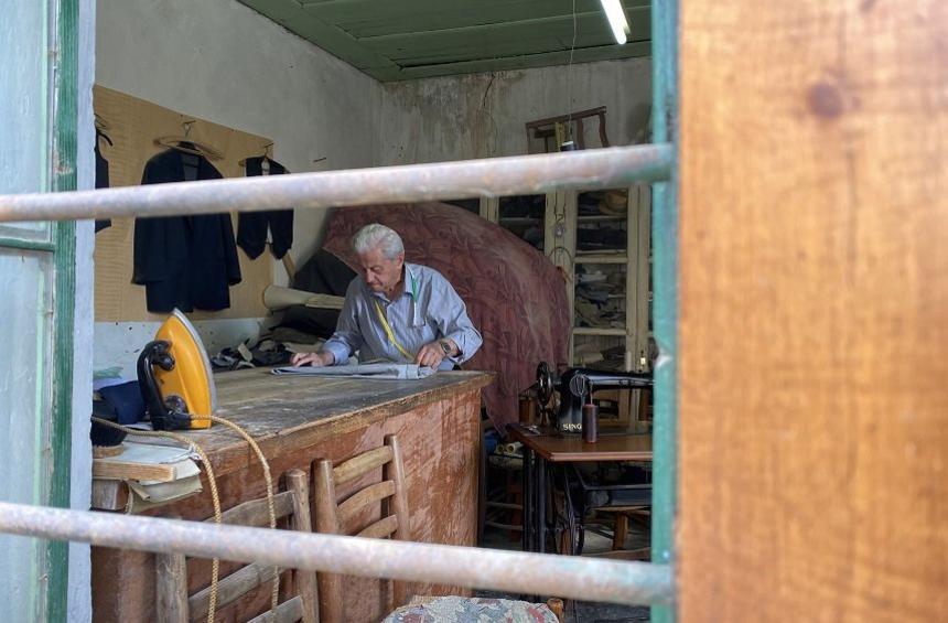 Filippos Odysseos is one of the last tailors of another era!