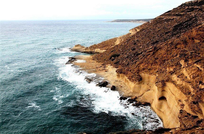 Life on the island started from this rock in Limassol!