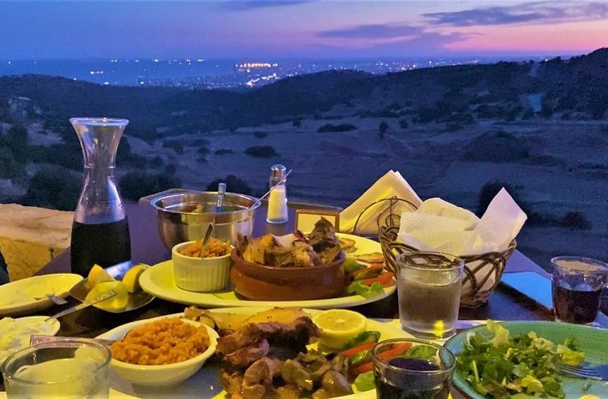 Agios Epiktitos: A beloved tavern, boasting panoramic views of Limassol!