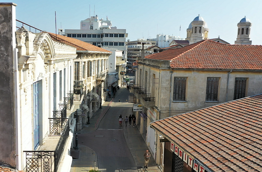 Agiou Andreou street now.