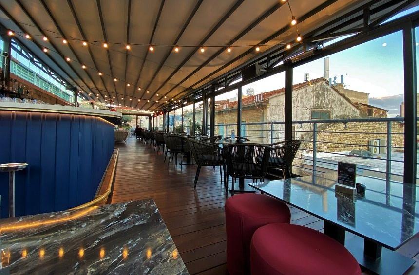 Agora Roof Top: A unique rooftop for food and drink, in the historical center of Limassol!