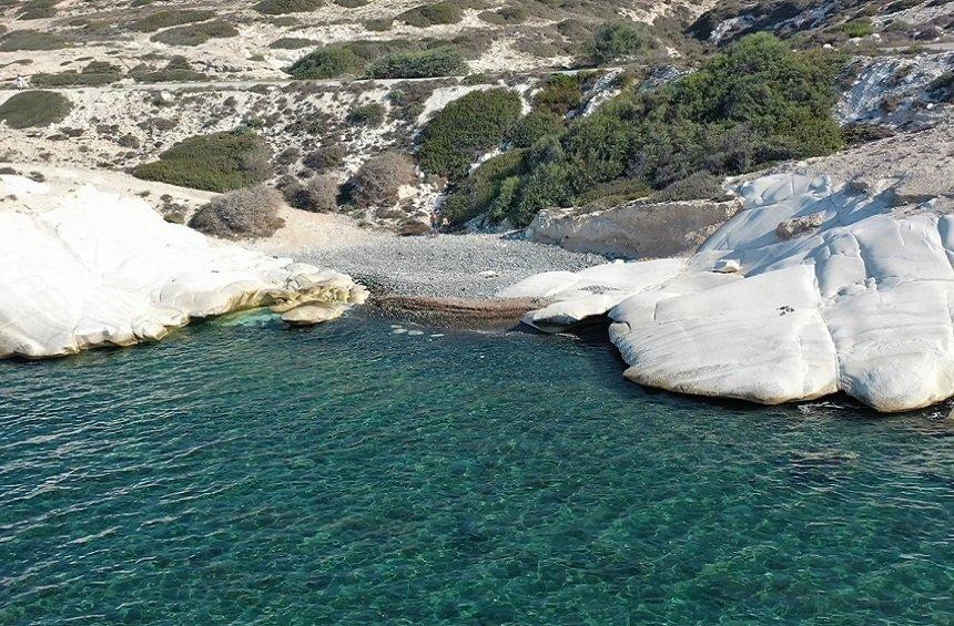 Agios Georgios Alamanou sea caves