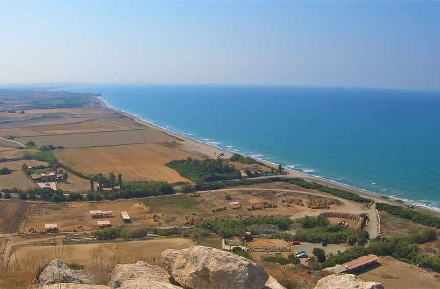 View point from the Kourion hill