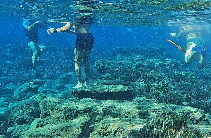 Sea exploration in the sunken harbor of Amathounta!