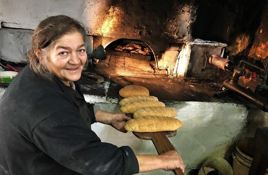 The village is also known for traditional bread-making.