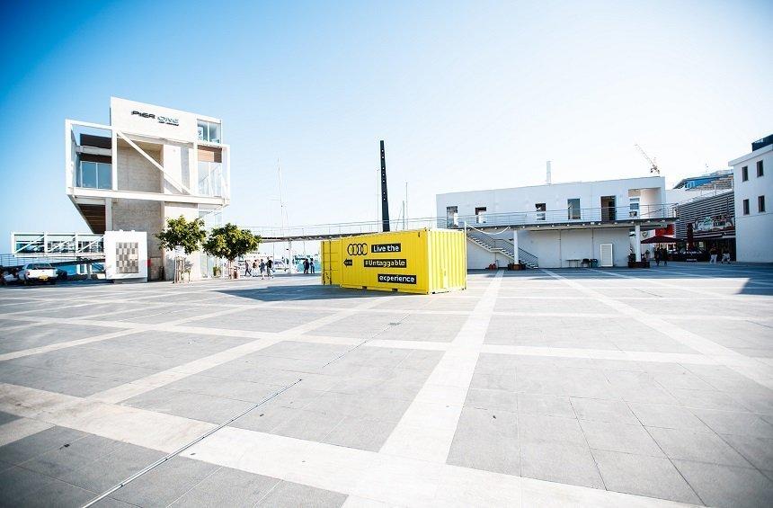 PHOTOS: This is what the mysterious, yellow container at the Old Port was all about!