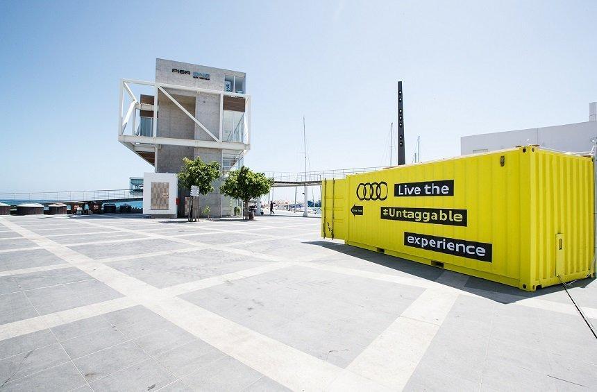 PHOTOS: This is what the mysterious, yellow container at the Old Port was all about!