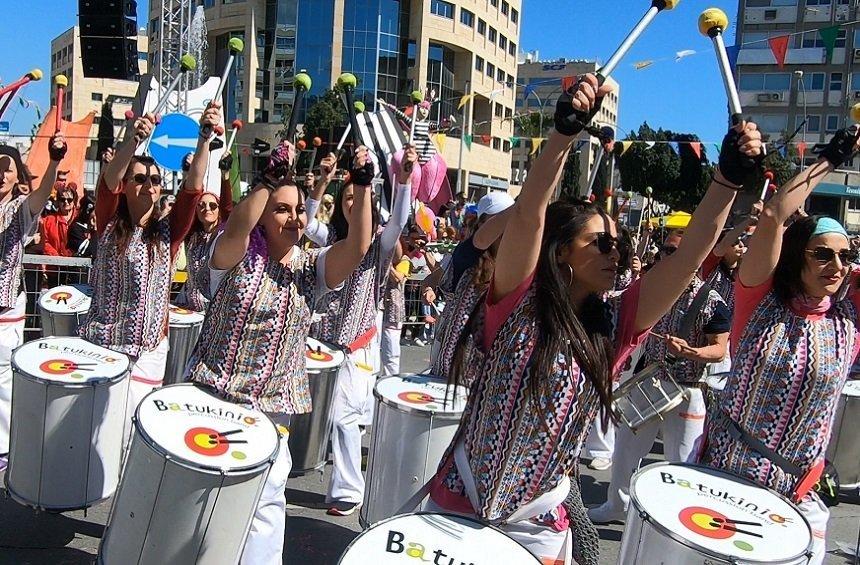 The Grand Parade of the 2020 Limassol Carnival