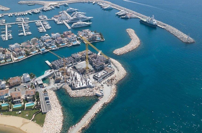 Castle Residences: A one-of-its-kind island is under construction on Limassol's sea!