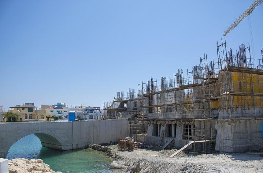 Castle Residences: A one-of-its-kind island is under construction on Limassol's sea!