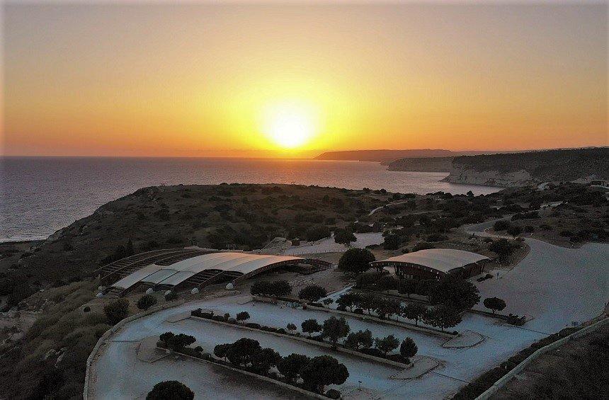 Sunset on the west coast of Limassol!