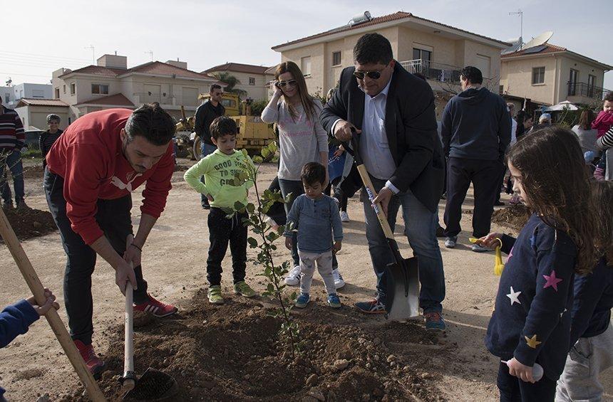 Limassol hosted the largest tree plantation ever in Cyprus!