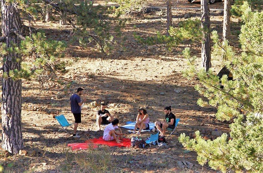 Troodos camping site