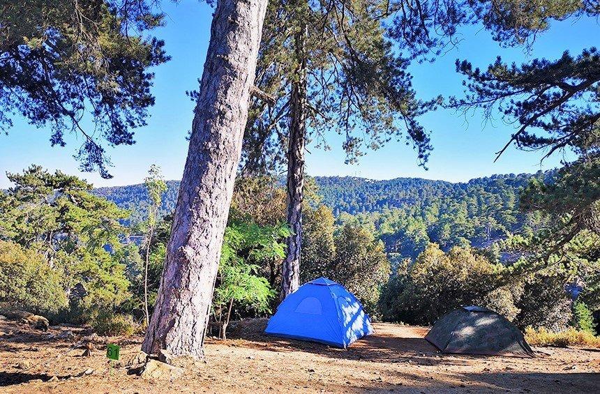 Troodos camping site