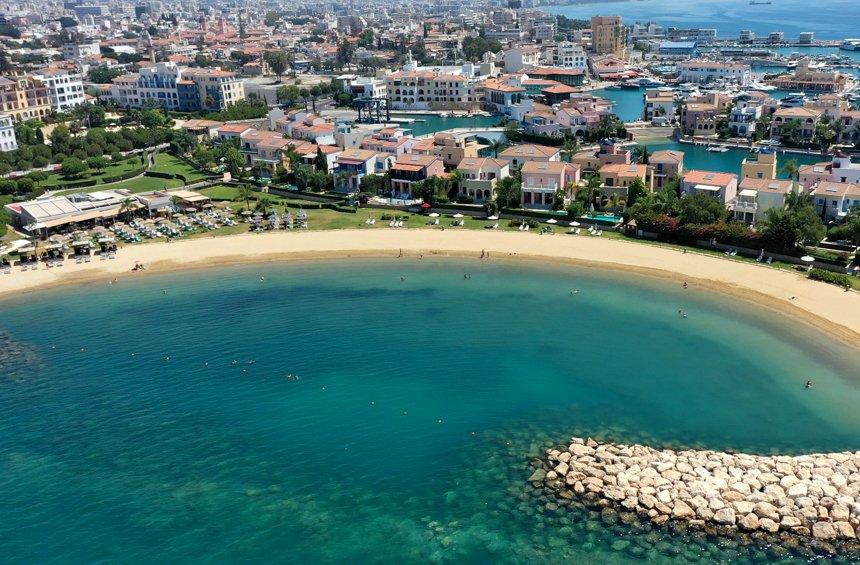 Limassol Marina beach