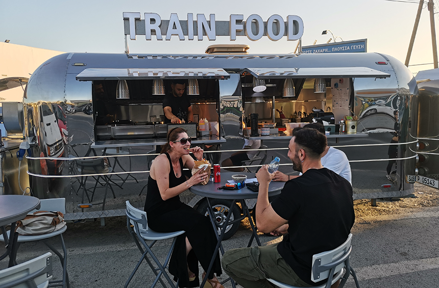 OPENING: An innovative food truck that serves gourmet gyros!