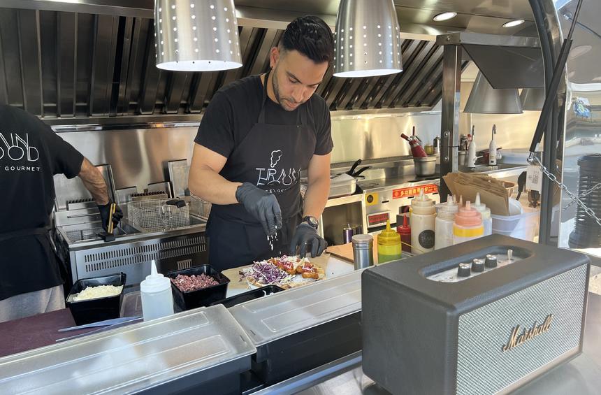 OPENING: An innovative food truck that serves gourmet gyros!