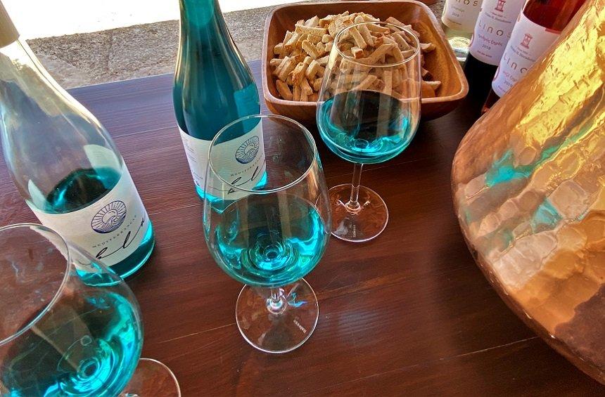 Blue wine: The first Cypriot blue wine, was made in a Limassol winery!