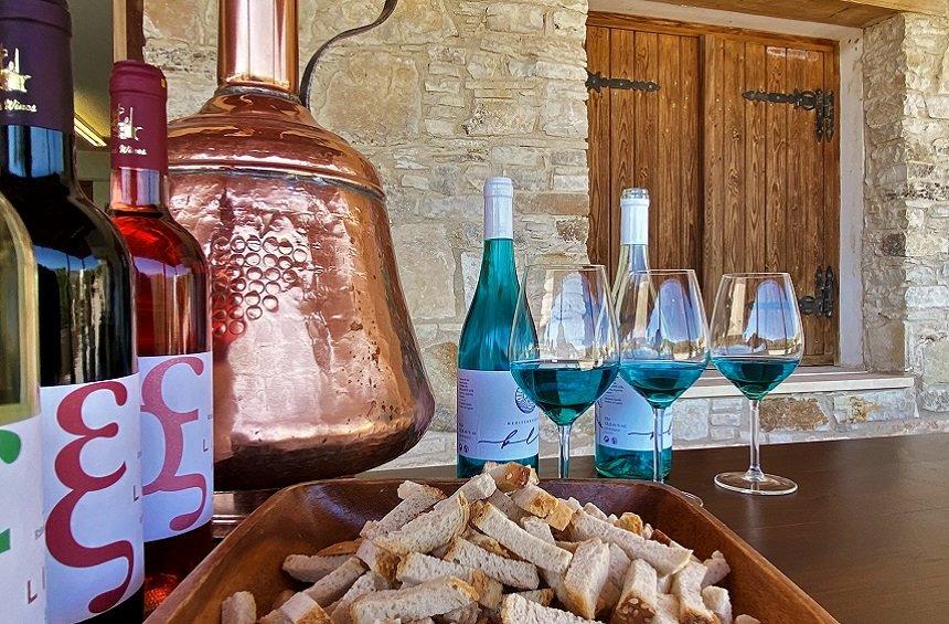 Blue wine: The first Cypriot blue wine, was made in a Limassol winery!