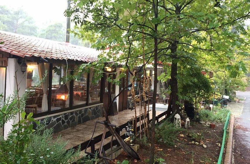 Maramenos tavern: Homemade dining 'nestled' in the forest!