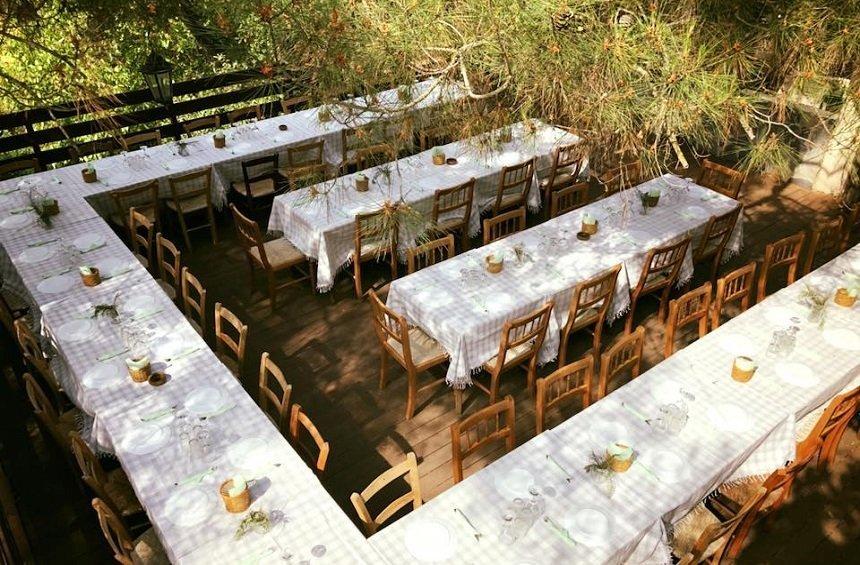 Maramenos tavern: Homemade dining 'nestled' in the forest!