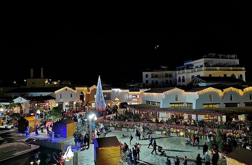 Christmas on the sea with the tallest tree in Limassol!