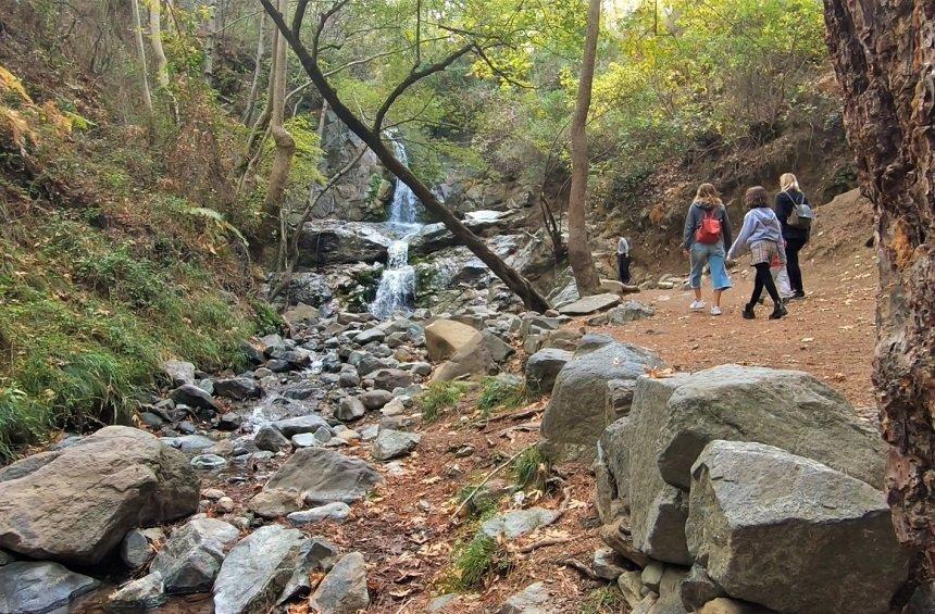 Mesa Potamos Waterfall