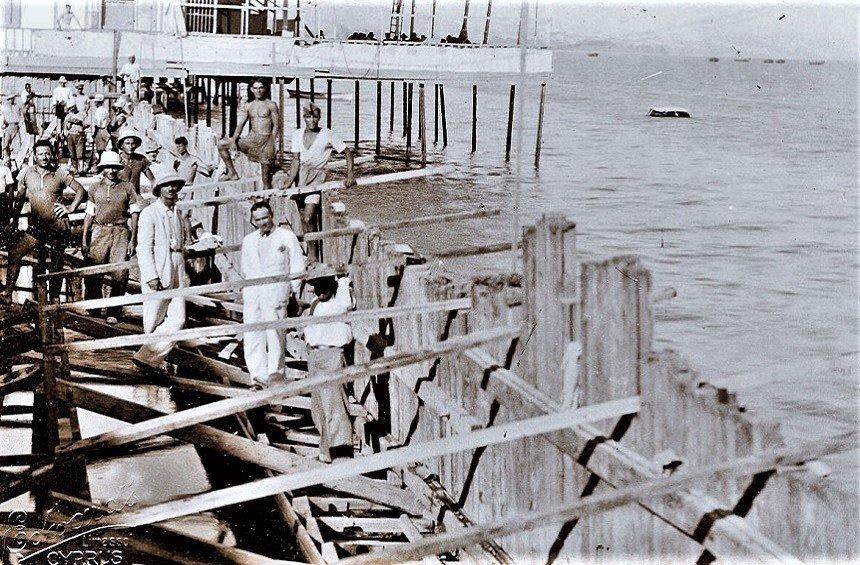 Black and white images of the unrecognizable Limassol seafront!