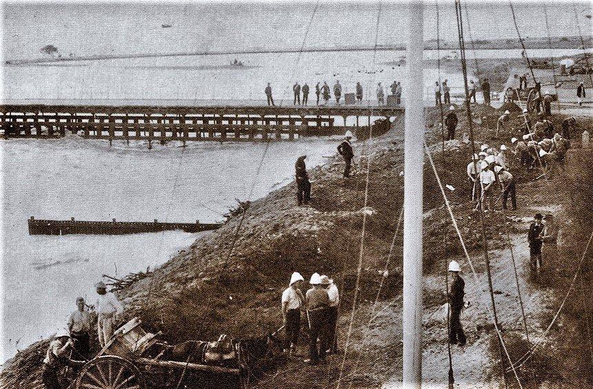 Black and white images of the unrecognizable Limassol seafront!