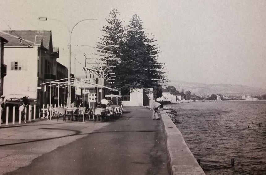 Black and white images of the unrecognizable Limassol seafront!