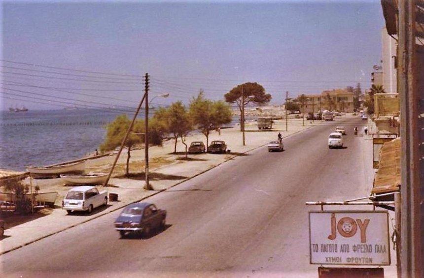 Black and white images of the unrecognizable Limassol seafront!