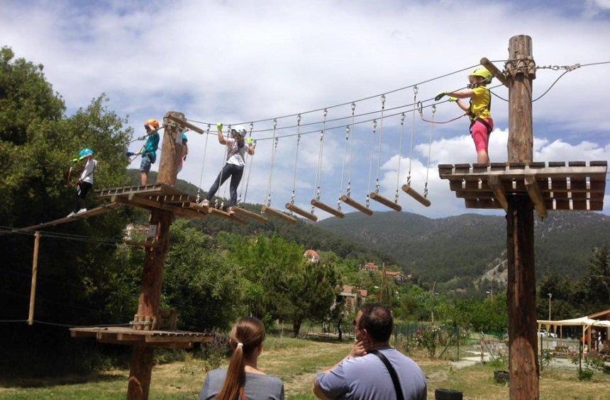 Sparti Adventure Rope Park (Platres Village)