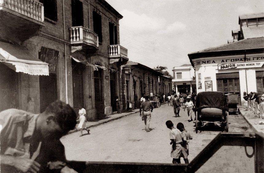 Saripolou Square in the mid-20th century.