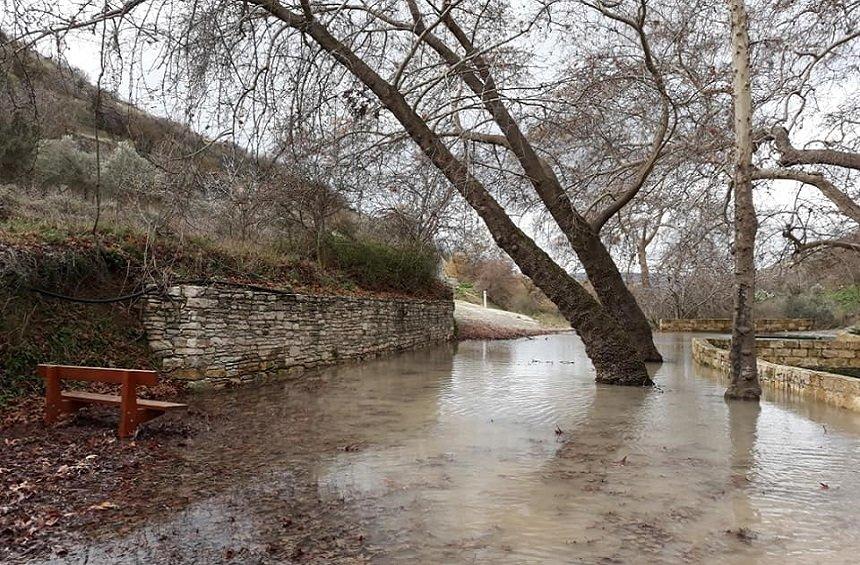 The headwaters at the entrance of the village. Photo: Solonas Kyriakou