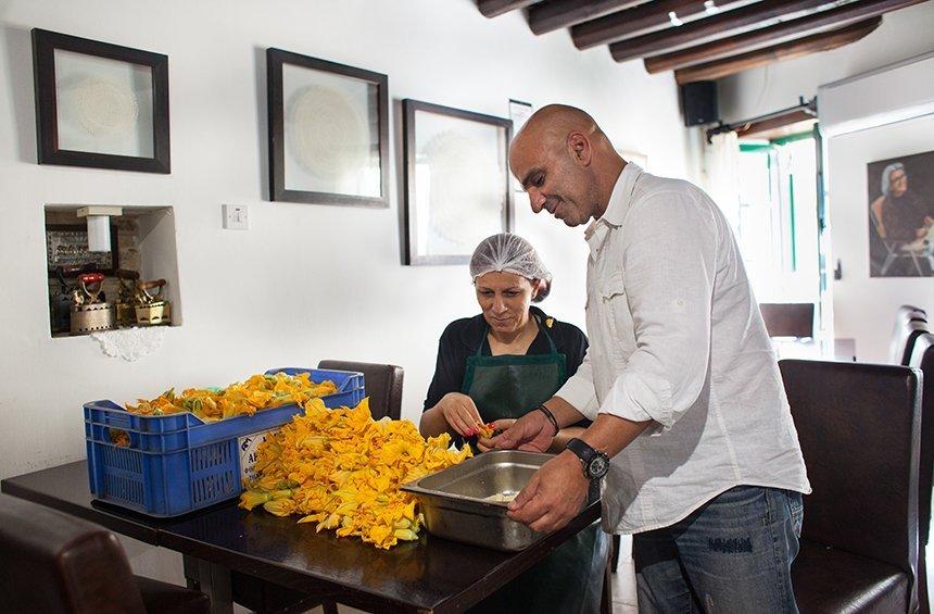 Stavros talks about the old stable he turned into a famous tavern in Omodos village!