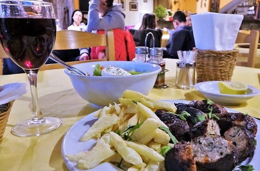 To Pezema: A little tavern in the mountainous region of Limassol, with chicken shieftalia that is sure to amaze!